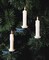 KSA Set of 10 Clip-on White Candle Light String Set - Green Wire
